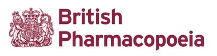 British Pharmacopoeia Logo